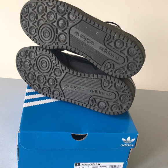 ADIDAS FORUM BOLD BLACK SNEAKERS - Picture 12 of 13